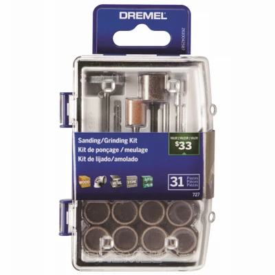 31-Pc. Sanding/Grinding Rotary Accessory Micro Kit