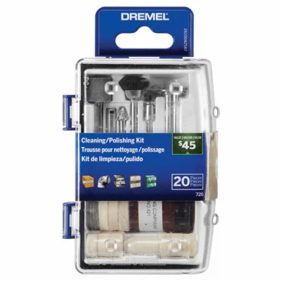 20-Pc. Rotary Tool Cleaning/Polishing Kit