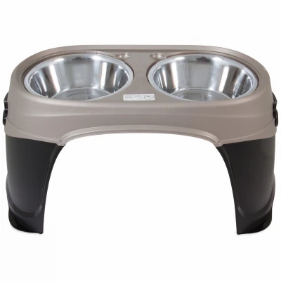 Easy Reach Diner Oval Extra Large Elevated Pet Food Dish - 28.3" L X 13.6" W X 14.5" H