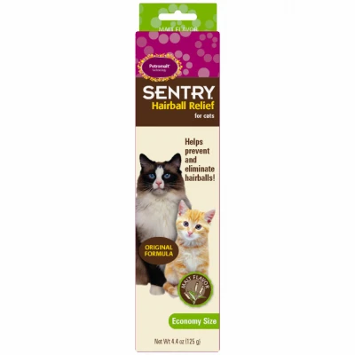 Hairball Relief for Cats, Malt Flavor, 4.4-oz.