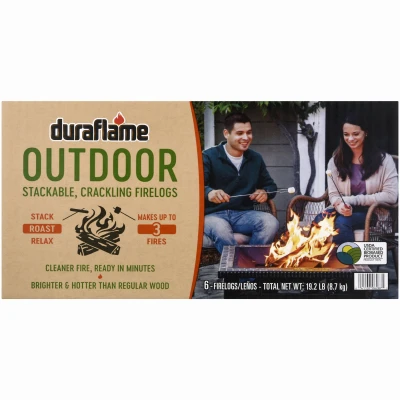 Outdoor Firelogs, 3.2-Lbs., 6-Pk.