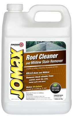 Jomax Roof Cleaner & Mildew Stain Remover, Gallon