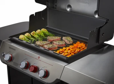 Full Size Flat Top Griddle, Fits 3-Burner Genesis & Summit