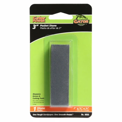 Pocket Sharpening Stone, 3 x 7/8 x 3/8 In.