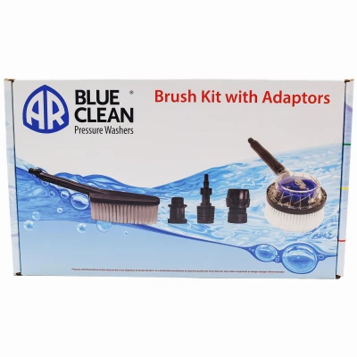 Pressure Washer Brush Kit with Multiple Adapters for Versatile Cleaning