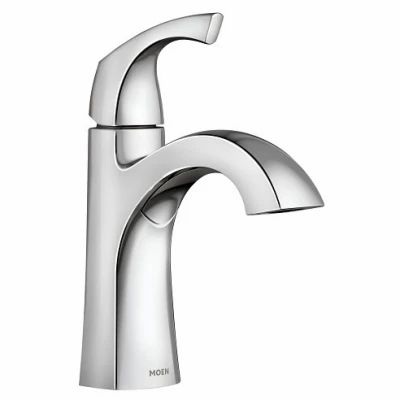 Lindor Single-Handle, High-Arc Bathroom Faucet, Chrome