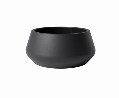 6 Inch Black Rae Planter - Stylish Indoor And Outdoor Plant Container