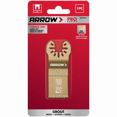 Carbide Grit Plunge Cut Oscillating Tool Blade, 1-1/8-In.