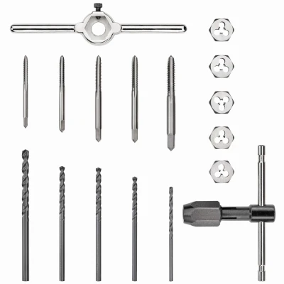 17-Pc. SAE Tap & Die Set