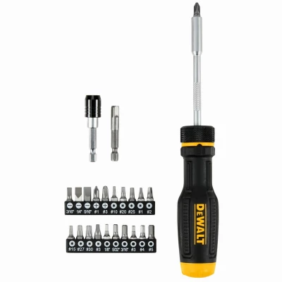 23-Pc. Max Fit Ratcheting Multi-Bit Screwdriver Set, Storage Handle