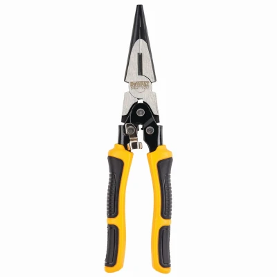 Compound Action Long Nose Pliers, 8 In.