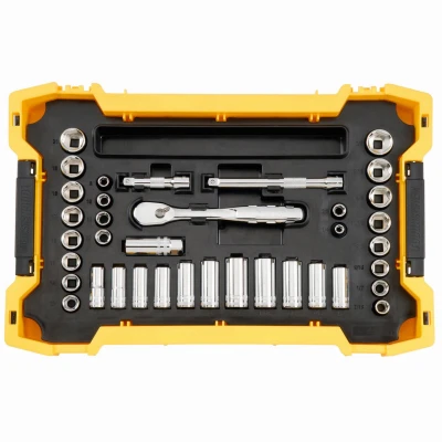 37-Pc. Socket Set, 3/8 In. Drive