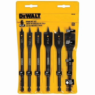 6-Pc. Spade Bit Set