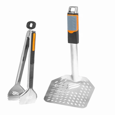 3-piece Frying Kit With Spatula, Turner, And Basting Brush