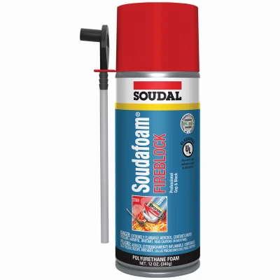 Soudafoam FireBlock Self Expanding Foam Sealant, 12 oz.