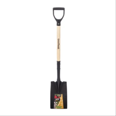 Garden Spade With Wood D-handle, Model Gt-st226, 10-year Warranty