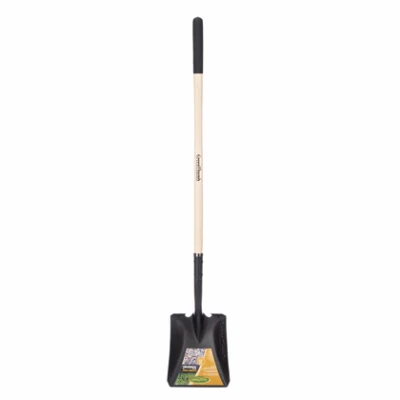 GREEN THUMB Square Point Garden Transfer Shovel, Wood Handle