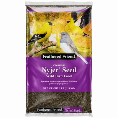 Nyjer Seed Wild Bird Food, 5 Lb. Bag