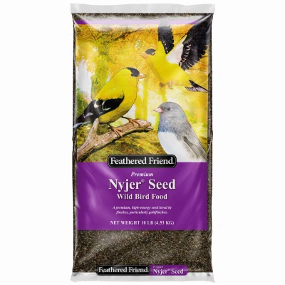 Nyjer Seed Wild Bird Food, 10 Lb. Bag