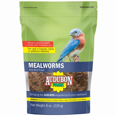 Mealworms Wild Bird Food, 8 oz bag