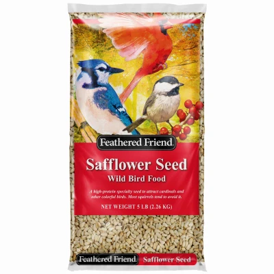 Safflower Wild Bird Food, 5 Lb. Bag