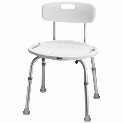 Adjustable Bath & Shower Seat with Back