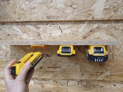 DeWalt 20V/60V Battery Holder Mounts, 6-Pk.
