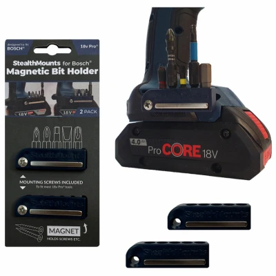 Magnetic Bit Holders for 18V Bosch, 2-Pk.