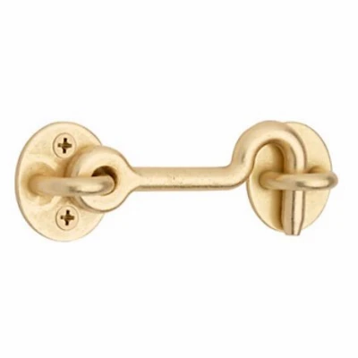 Privacy Door Hook for Interior Sliding Door, Brushed gold