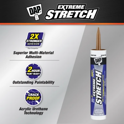 Extreme Stretch Premium Urethanized Sealant Woodtone 10.1 Ounce Tube