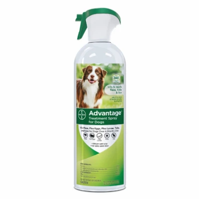 Advantage Flea & Tick Treatment for Dogs/Pups, 15-oz. Spray