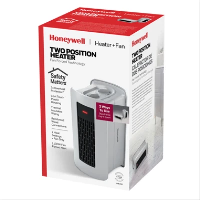 Two Position Heater, 1100-Watts, Thermostat Control