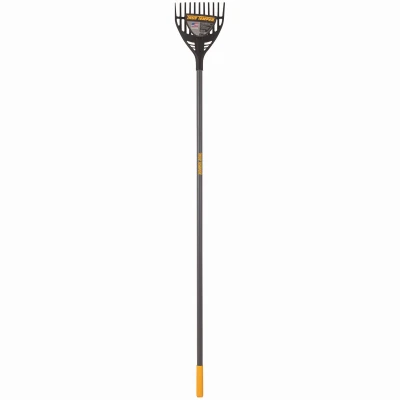 8-In. Poly Shrub Rake, 60-In. Steel Handle