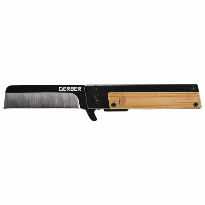 Quadrant Flipper Knife, Bamboo Handle