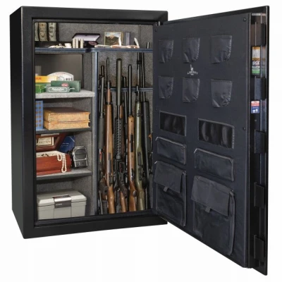 Freedom 48 Gun Safe With Electronic Lock And Fire Protection - Black Finish