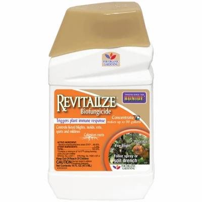 Revitalize Biofungicide Disease Control for Organic Gardening, Controls Blight & Mold, 16 oz. Concentrate