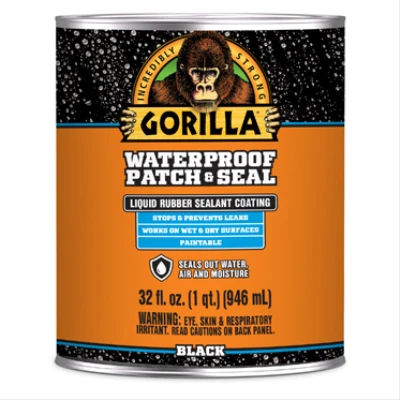 Waterproof Patch & Seal, Black, 32-oz. Liquid