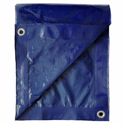 Storage Tarp Cover, Blue Polyethylene, 12 x 16-Ft.