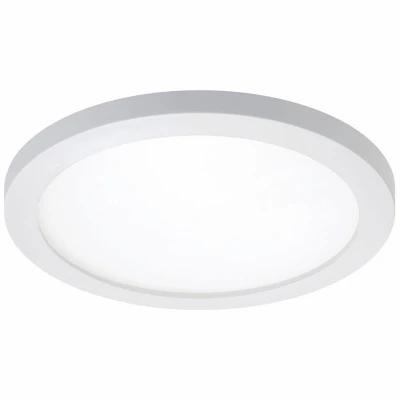 LED Recessed Light Retrofit Kit, Surface Mount, White, 6-In. Round