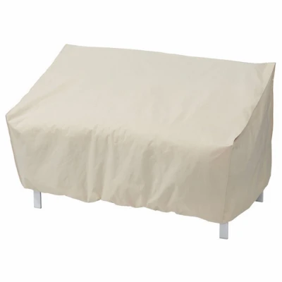 Taupe Loveseat Cover 60" X 35" X 32" Durable Protection