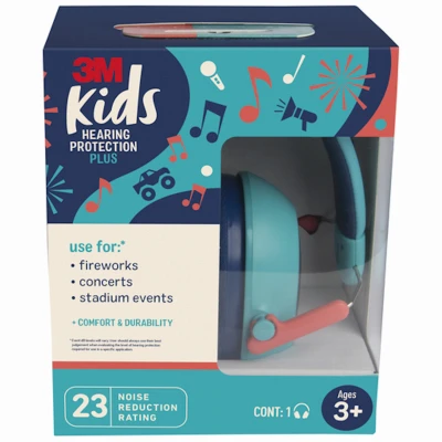 Kids Hearing Protection Earmuffs, Teal