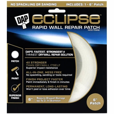 Eclipse Rapid Wall Repair Patch, 6-In.