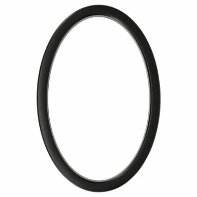 Distinctions House Address Number 0, Flush/Floating Screw Mount, Black Zinc, 5-In.