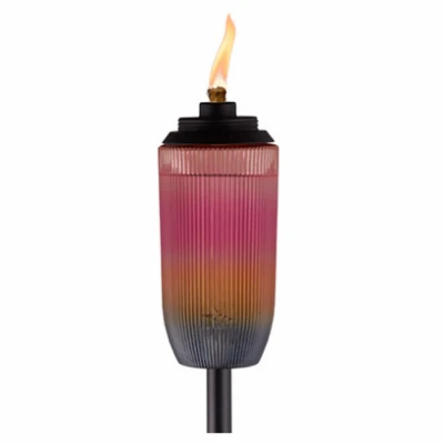 Rainbow Glass Boxed Torch, 6.9 In.