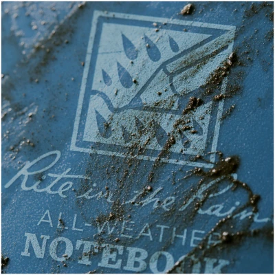 Weatherproof Spiral Bound Notepad, 4 and 5 Eighths by 7 Inches