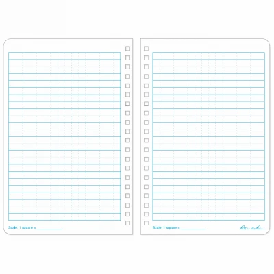 Weatherproof Spiral Bound Notepad, 4 and 5 Eighths by 7 Inches