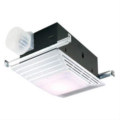 80 CFM Bathroom Exhaust Fan, Heater and Light, 2.0 Sones