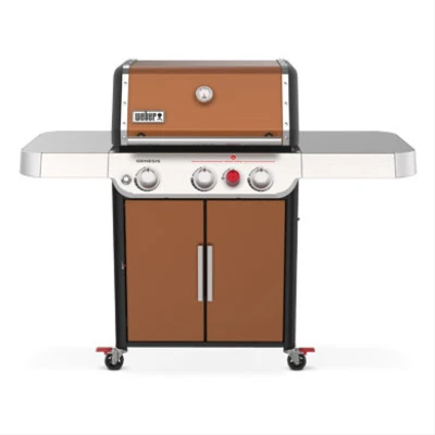 Genesis E-325s 3-Burner LP Gas Grill, 39,000 BTUs + Sear Burner, Copper