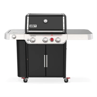 Genesis E-335 3-Burner LP Gas Grill, 39,000 BTUs + Sear Burner, Black