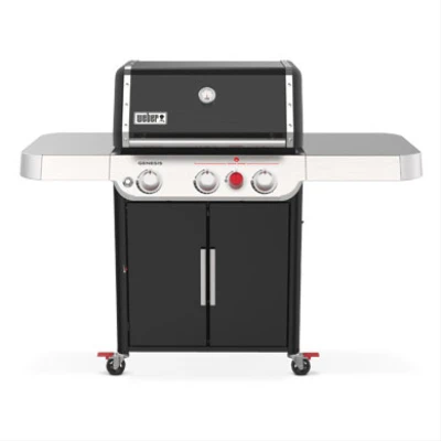 Genesis E-325s 3-Burner LP Gas Grill, 39,000 BTUs + Sear Burner, Black